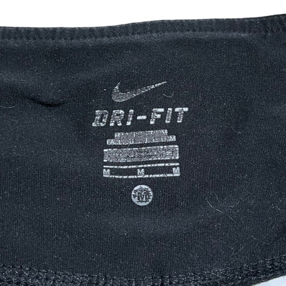 Nike Dri Fit Black Cropped Workout Pants | Women’s M - Picture 7 of 8